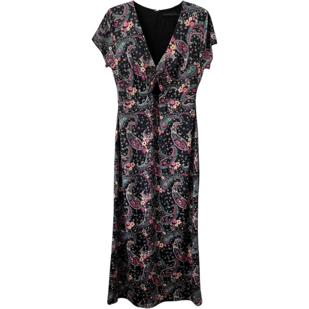 House of Harlow 1960 x REVOLVE Marseille Maxi Dress Paisley Floral Cutout L